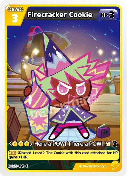 Firecracker Cookie, Arena of Glory BS5-041