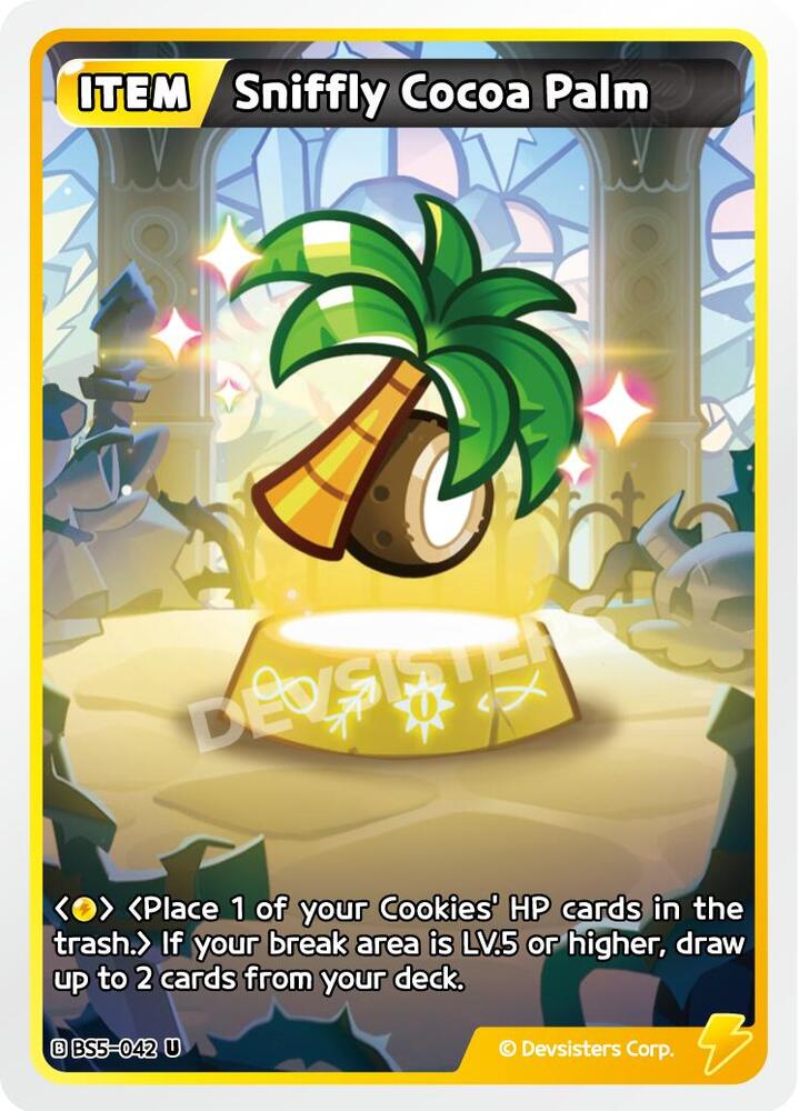 Sniffly Cocoa Palm, Arena of Glory BS5-042