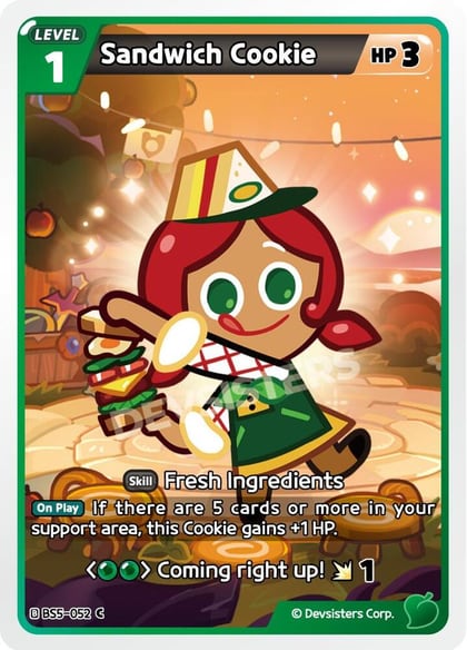 Sandwich Cookie (052), Arena of Glory BS5-052