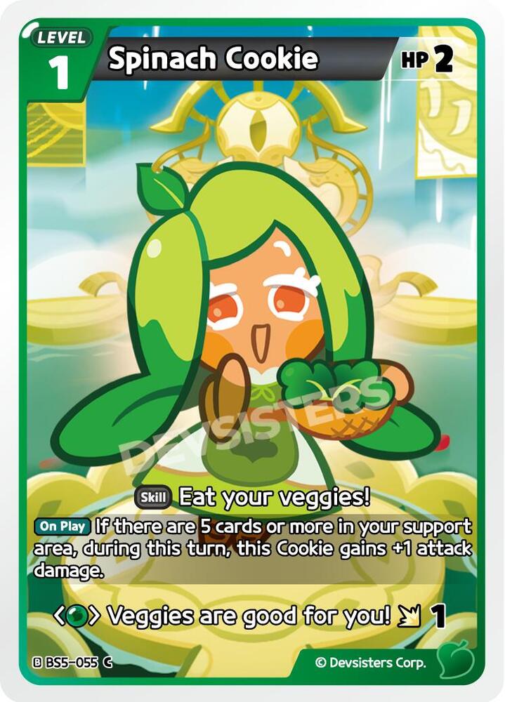 Spinach Cookie (055), Arena of Glory BS5-055