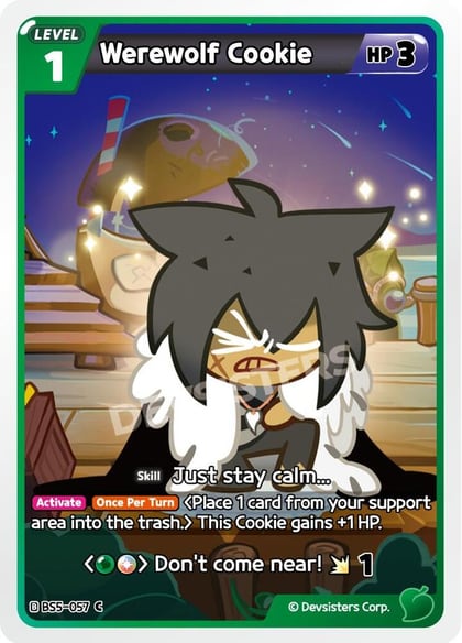 Werewolf Cookie (057), Arena of Glory BS5-057