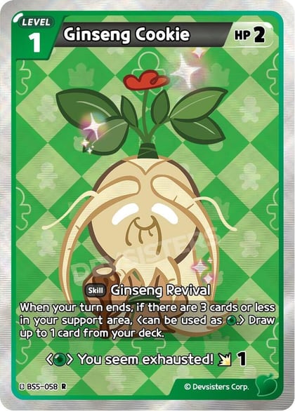 Ginseng Cookie, Arena of Glory BS5-058