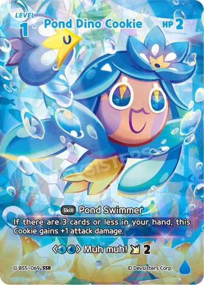 Pond Dino Cookie (SSR), Arena of Glory BS5-069