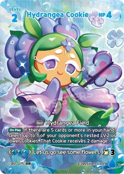 Hydrangea Cookie (SSR), Arena of Glory BS5-075