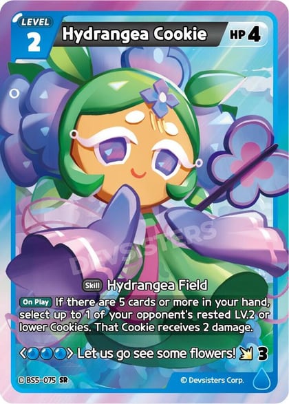 Hydrangea Cookie, Arena of Glory BS5-075
