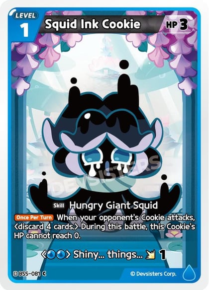 Squid Ink Cookie, Arena of Glory BS5-081