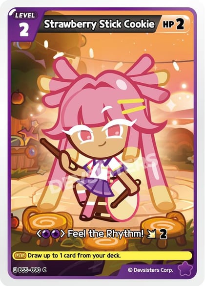 Strawberry Stick Cookie (090), Arena of Glory BS5-090