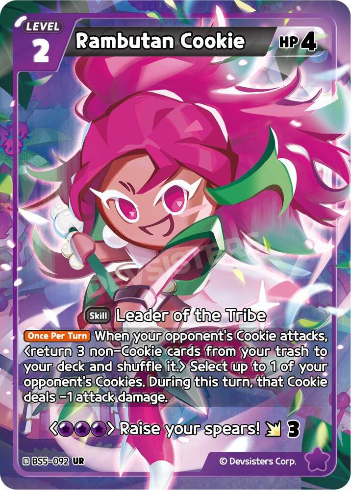Rambutan Cookie, Arena of Glory BS5-092