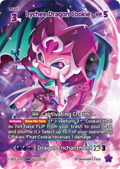 Lychee Dragon Cookie (SUR), Arena of Glory BS5-093