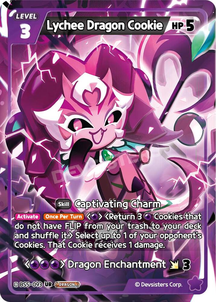 Lychee Dragon Cookie, Arena of Glory BS5-093