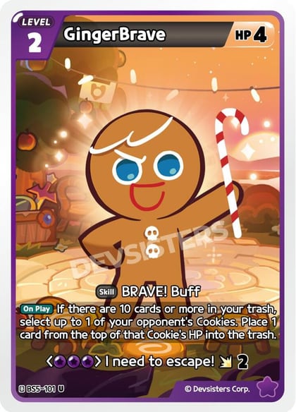GingerBrave (101), Arena of Glory BS5-101