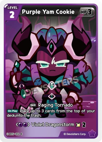 Purple Yam Cookie (102), Arena of Glory BS5-102