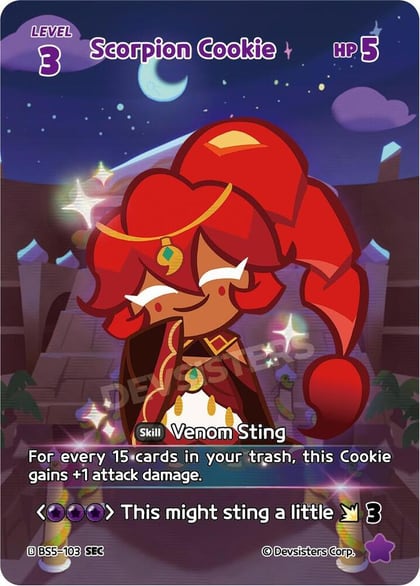 Scorpion Cookie (SEC), Arena of Glory BS5-103