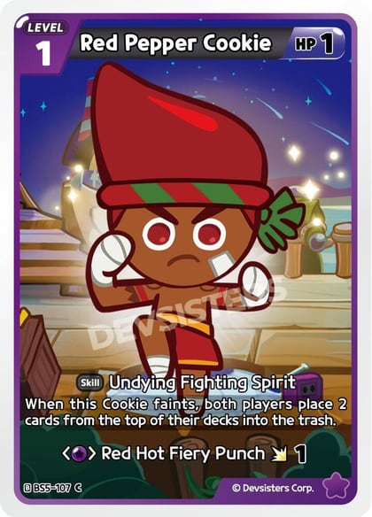 Red Pepper Cookie (107), Arena of Glory BS5-107