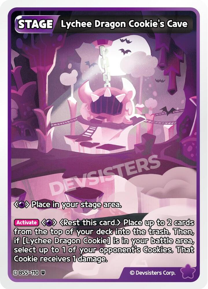 Lychee Dragon Cookie's Cave, Arena of Glory BS5-110