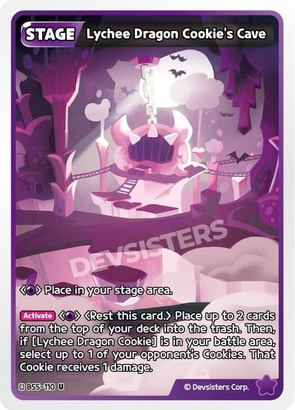 Lychee Dragon Cookie's Cave, Arena of Glory BS5-110