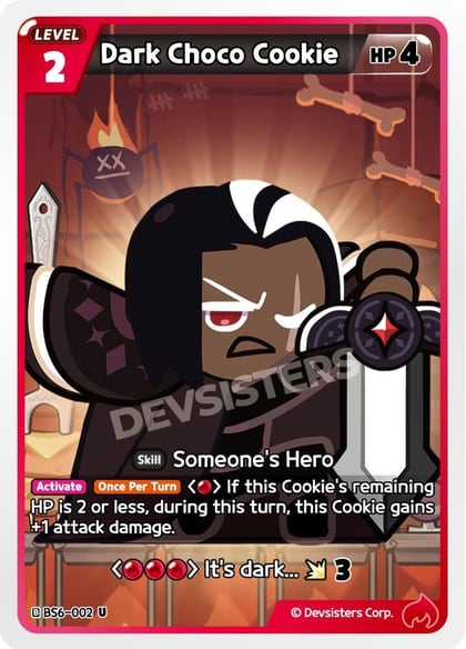 Dark Choco Cookie (002), Arena of Glory BS6-002