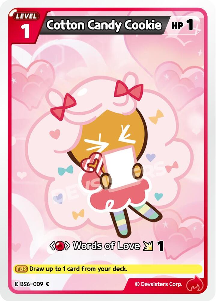 Cotton Candy Cookie (009), Arena of Glory BS6-009