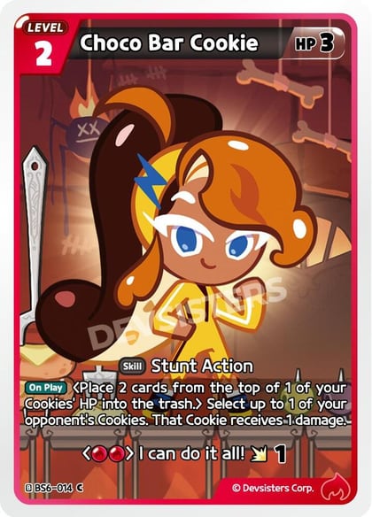 Choco Bar Cookie, Arena of Glory BS6-014