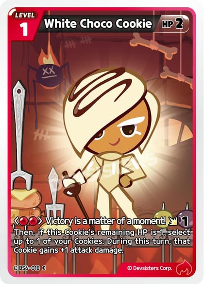 White Choco Cookie (018), Arena of Glory BS6-018