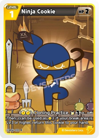 Ninja Cookie, Arena of Glory BS6-022