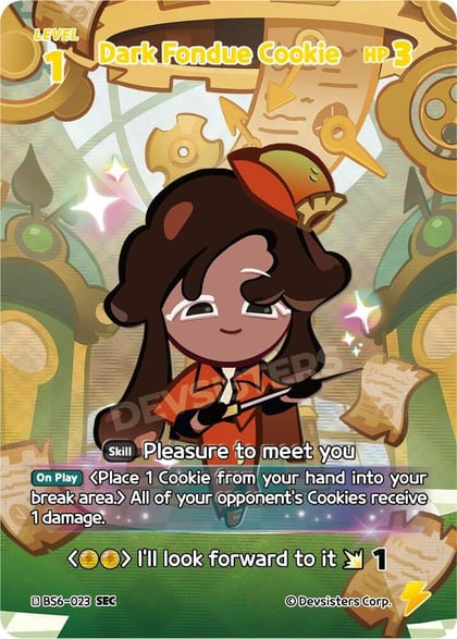 Dark Fondue Cookie (SEC), Arena of Glory BS6-023