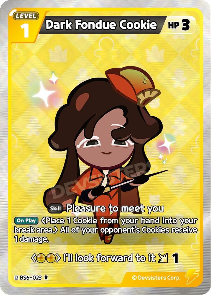 Dark Fondue Cookie, Arena of Glory BS6-023