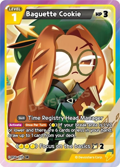 Baguette Cookie, Arena of Glory BS6-025