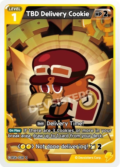 TBD Delivery Cookie, Arena of Glory BS6-028