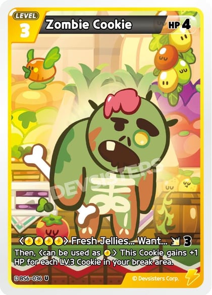 Zombie Cookie, Arena of Glory BS6-036
