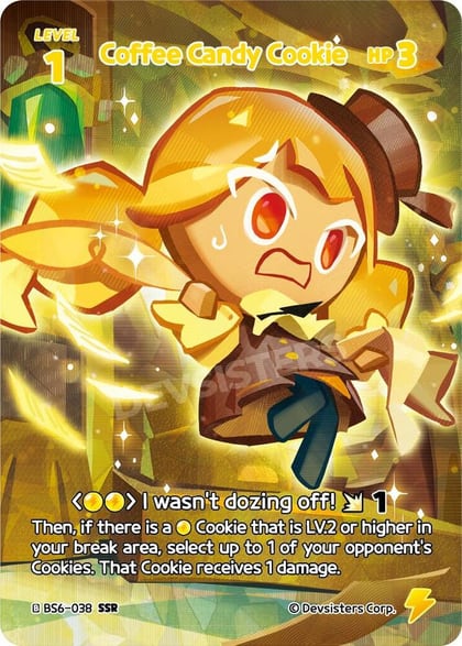 Coffee Candy Cookie (038) (SSR), Arena of Glory BS6-038