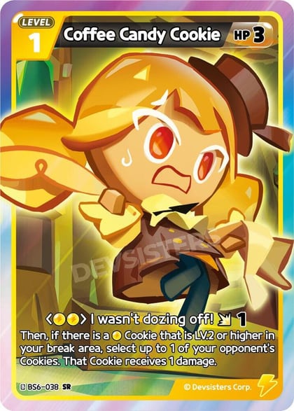 Coffee Candy Cookie (038), Arena of Glory BS6-038