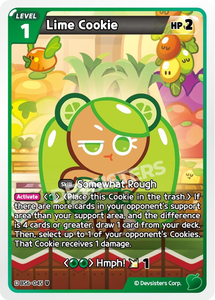 Lime Cookie, Arena of Glory BS6-045