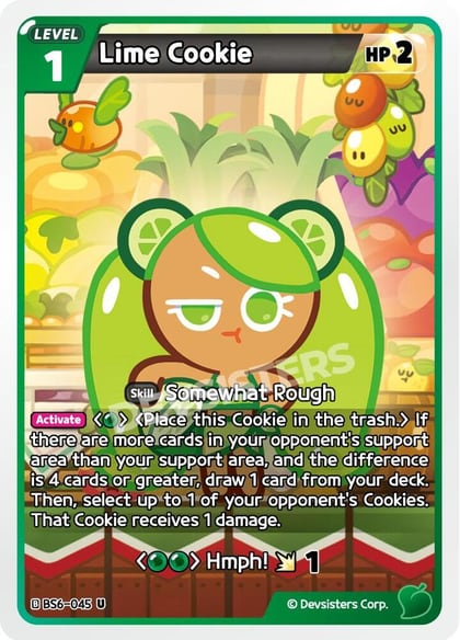 Lime Cookie, Arena of Glory BS6-045