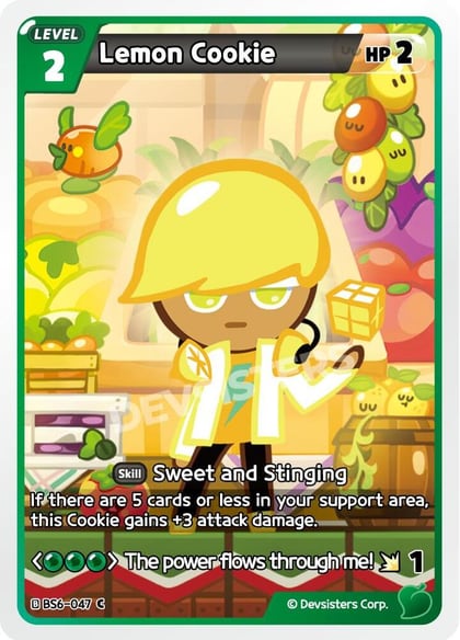 Lemon Cookie (047), Arena of Glory BS6-047