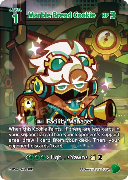 Marble Bread Cookie (048) (SEC), Arena of Glory BS6-048