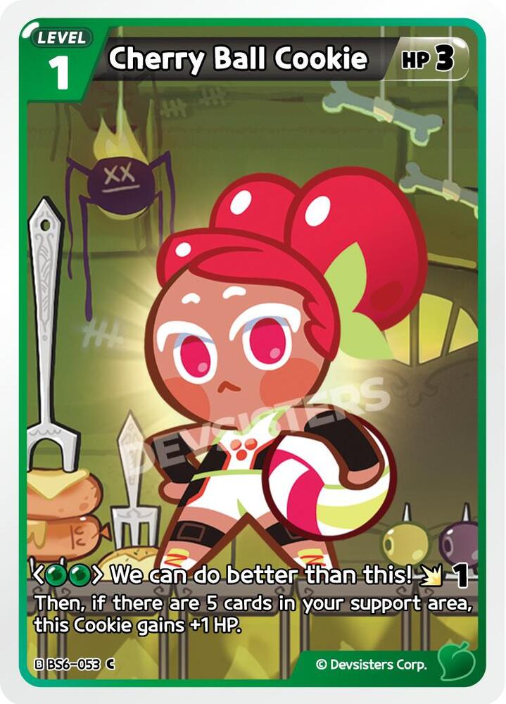 Cherry Ball Cookie, Arena of Glory BS6-053