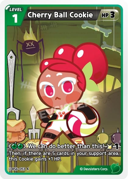 Cherry Ball Cookie, Arena of Glory BS6-053