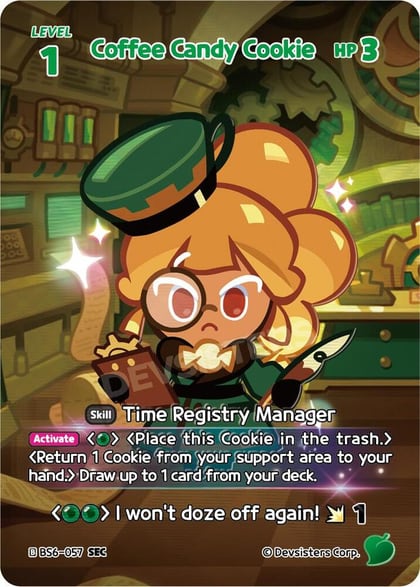 Coffee Candy Cookie (057) (SEC), Arena of Glory BS6-057