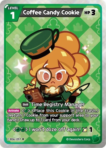 Coffee Candy Cookie (057), Arena of Glory BS6-057