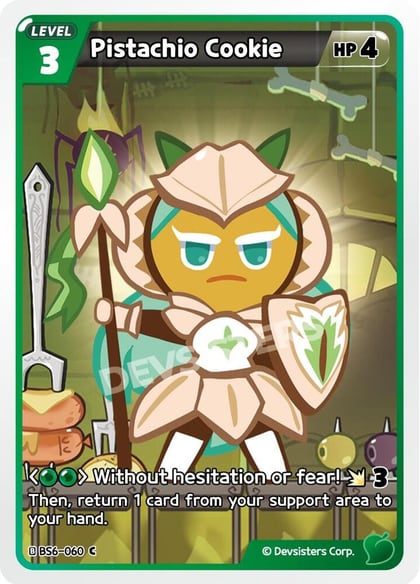 Pistachio Cookie, Arena of Glory BS6-060