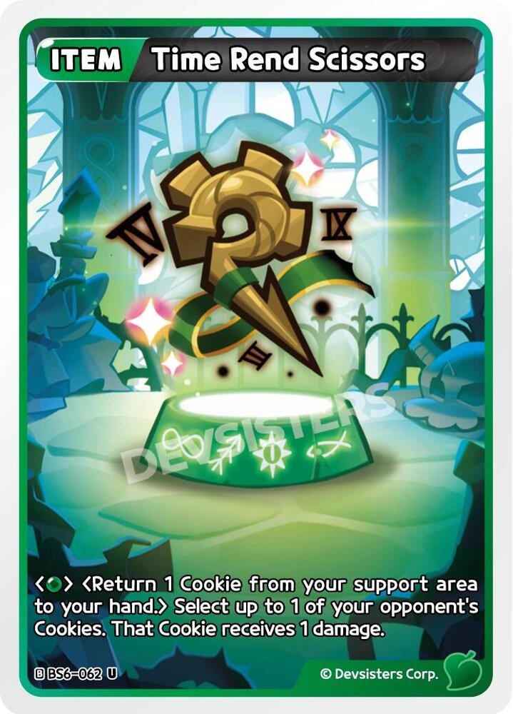 Time Rend Scissors, Arena of Glory BS6-062