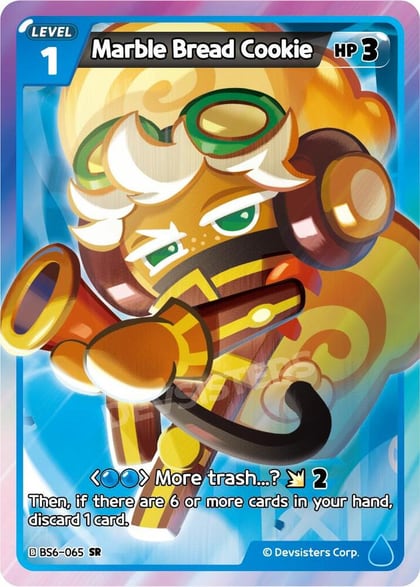 Marble Bread Cookie (065), Arena of Glory BS6-065