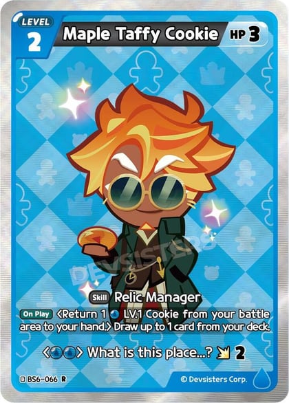 Maple Taffy Cookie, Arena of Glory BS6-066