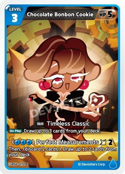Chocolate Bonbon Cookie, Arena of Glory BS6-072