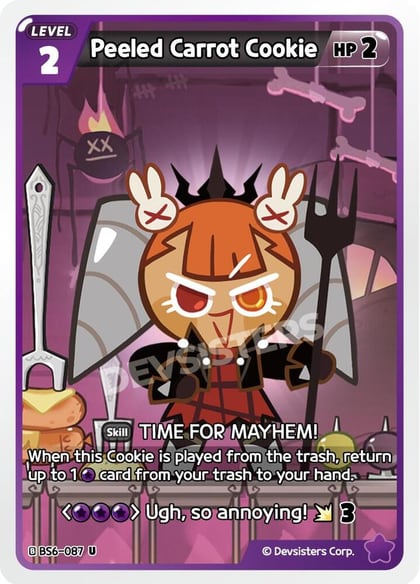 Peeled Carrot Cookie, Arena of Glory BS6-087