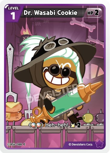 Dr. Wasabi Cookie (088), Arena of Glory BS6-088