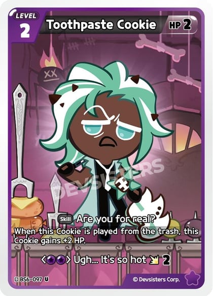 Toothpaste Cookie, Arena of Glory BS6-097