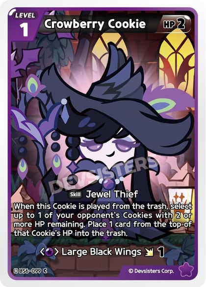 Crowberry Cookie, Arena of Glory BS6-099