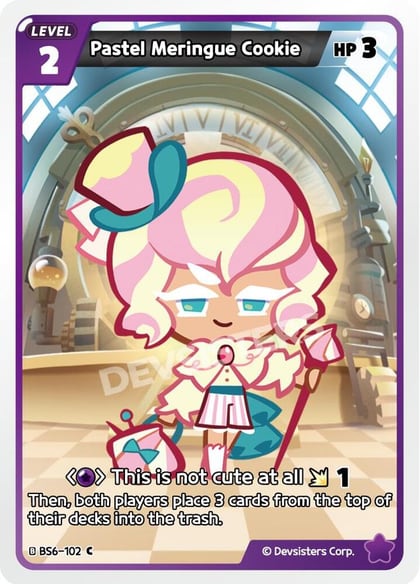Pastel Meringue Cookie, Arena of Glory BS6-102
